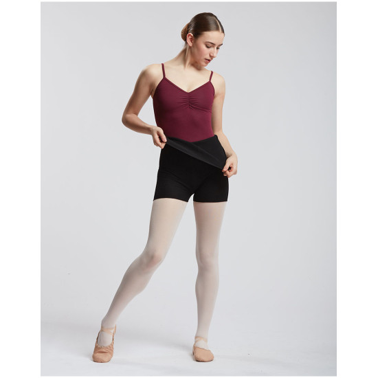 Short noir D'Échauffement En Maille - JORDAN Temps Danse - FAME La Maison De La Danse