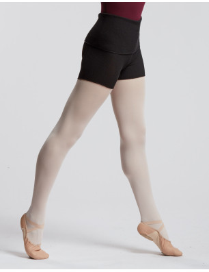 Short noir D'Échauffement En Maille - JORDAN Temps Danse - FAME La Maison De La Danse