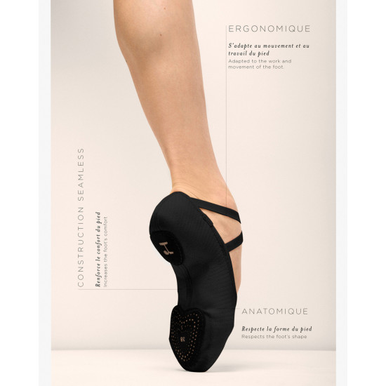 Demi-pointes Noir Repetto T240  - FAME LA MAISON DE LA DANSE