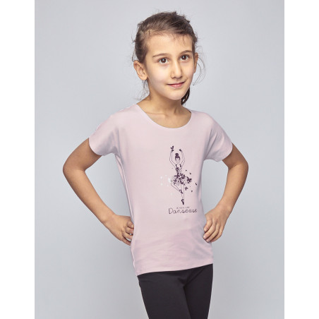 T-shirt Danse Fille ANAE JR PAPILLON - Temps Danse - FAME LA MAISON DE LA DANSE
