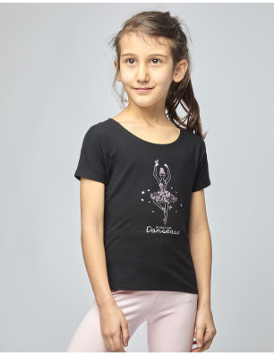 T-shirt Danse Fille ANAE JR PAPILLON - Temps Danse - FAME LA MAISON DE LA DANSE
