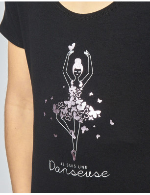 T-shirt Danse Fille ANAE JR PAPILLON - Temps Danse - FAME LA MAISON DE LA DANSE