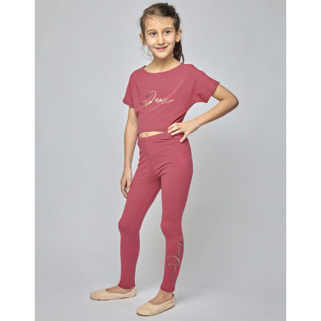 Crop Top Fille AGILE JR RUBAN Temps Danse - FAME LA MAISON DE LA DANSE