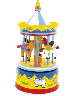 Carrousel Jaune musical Ulysse 1098 - FAME LA MAISON DE LA DANSE