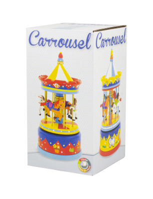 Carrousel Jaune musical Ulysse 1098 - FAME LA MAISON DE LA DANSE