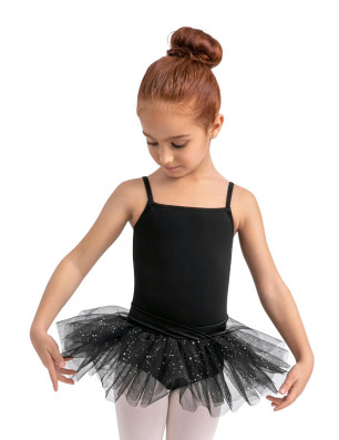 Justaucorps Tutu enfant paillette Capezio 11880C - FAME La Maison De La Danse
