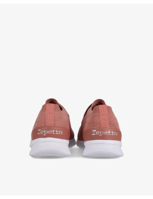 Dance Sneakers ruban Terracotta Repetto V087R - FAME LA MAISON DE LA DANSE