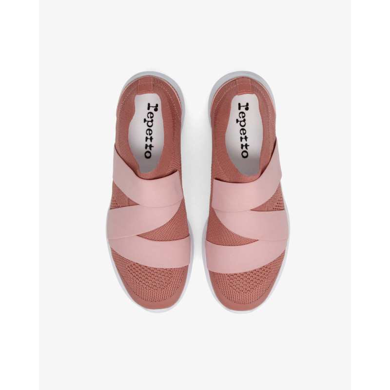 Dance Sneakers ruban Terracotta Repetto V087R