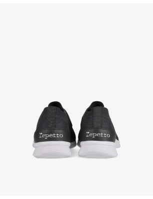 Dance Sneakers ruban Anthracite Repetto V087R - FAME LA MAISON DE LA DANSE
