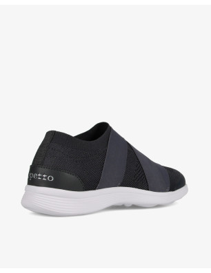 Dance Sneakers ruban Anthracite Repetto V087R - FAME LA MAISON DE LA DANSE