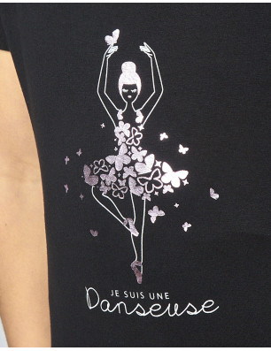 T-shirt danse Fille Temps Danse - Agile JR Papillon - FAME LA MAISON DE LA DANSE