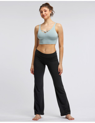 Pantalon noir Danse Et Fitness - VOLVER Temps Danse - FAME La Maison De La Danse