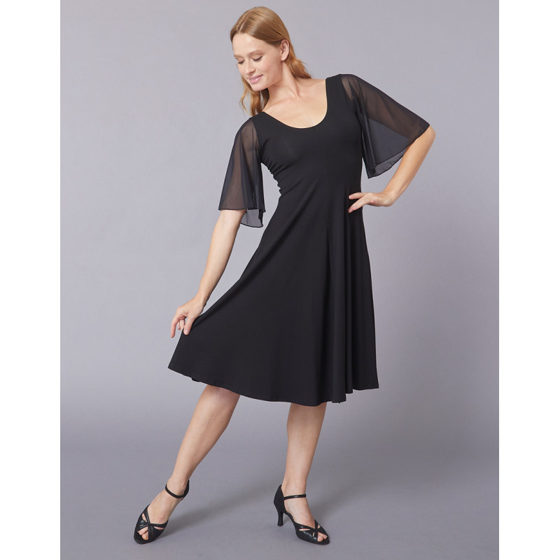 Robe de danse avec tulle DOTTY - Temps Danse