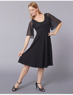 Robe de danse avec tulle DOTTY - Temps Danse - FAME LA MAISON DE LA DANSE