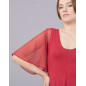 Robe de danse avec tulle DOTTY - Temps Danse