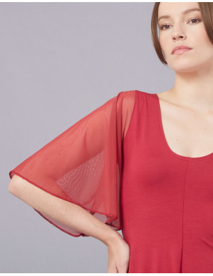 Robe de danse avec tulle DOTTY - Temps Danse - FAME LA MAISON DE LA DANSE