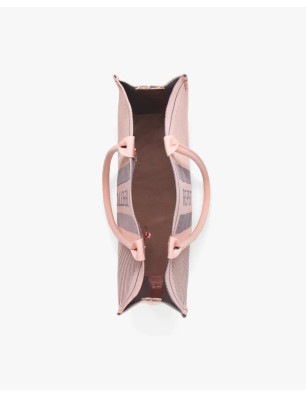 Cabas Rose blush et Gris petit rat Repetto B0335TRN - FAME LA MAISON DE LA DANSE