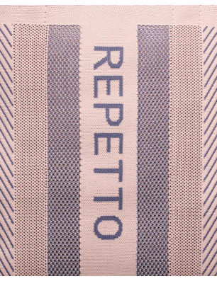 Cabas Rose blush et Gris petit rat Repetto B0335TRN - FAME LA MAISON DE LA DANSE