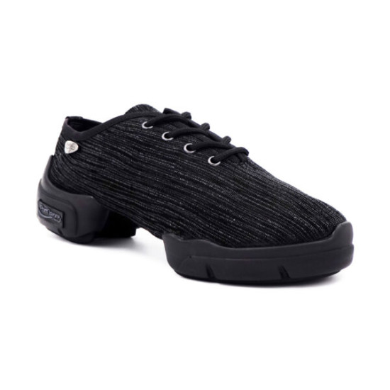 Sneakers PD926 Cuir Noir - Portdance - FAME LA MAISON DE LA DANSE