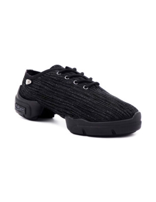 Sneakers PD926 Cuir Noir - Portdance - FAME LA MAISON DE LA DANSE