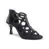 Chaussures PD814 Nubuck Noir Strass - Portdance - FAME LA MAISON DE LA DANSE