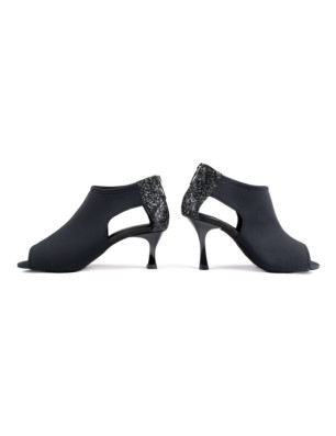Chaussures Portdance PD810 Néoprène noir et pailletées - FAME LA MAISON DE LA DANSE