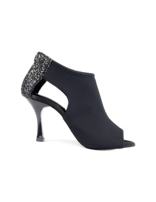 Chaussures Portdance PD810 Néoprène noir et pailletées - FAME LA MAISON DE LA DANSE