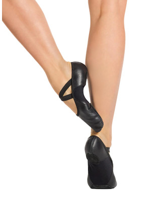 Demi-pointes noires en cuir Hanami Capezio 2038W - FAME LA MAISON DE LA DANSE