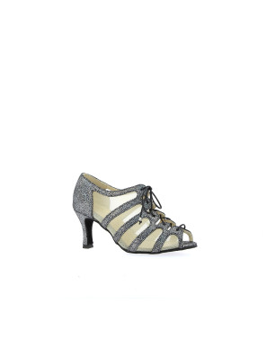 Chaussures grises pailletées Merlet SYA-1944 - FAME LA MAISON DE LA DANSE