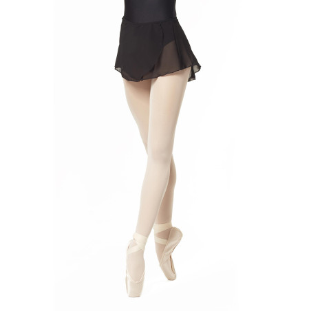 Jupe Ballet Giselle croisée avec élastique et coutures latérales en mousseline Intermezzo 7925 - FAME LA MAISON DE LA DANSE