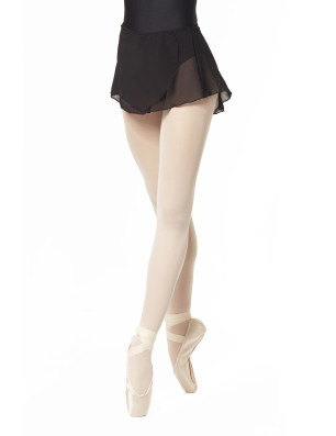 Jupe Ballet Giselle croisée avec élastique et coutures latérales en mousseline Intermezzo 7925 - FAME LA MAISON DE LA DANSE