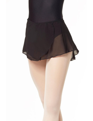 Jupe Ballet Giselle croisée avec élastique et coutures latérales en mousseline Intermezzo 7925 - FAME LA MAISON DE LA DANSE