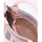 Petit Cabas Rose et Gris Repetto B0380TR