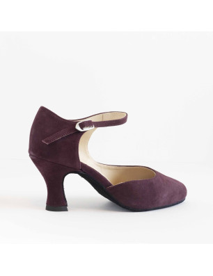 Chaussures Betterave Velours - Merlet CHACHA 1404-245 - FAME LA MAISON DE LA DANSE