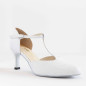 Chaussures blanches Merlet NINA 1495