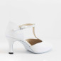Chaussures blanches Merlet NINA 1495