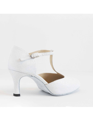 Chaussures Blanches Merlet - NINA 1495-916 - FAME La Maison De La Danse