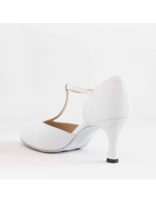 Chaussures Blanches Merlet - NINA 1495-916 - FAME La Maison De La Danse