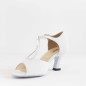 Chaussures Argent Blanc Merlet JULINE3 1404