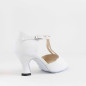 Chaussures Argent Blanc Merlet JULINE3 1404
