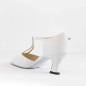 Chaussures Argent Blanc Merlet JULINE3 1404