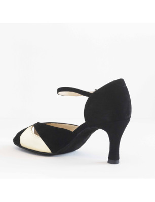 Chaussures noires dorées Merlet SAPHIR6-1404 - FAME LA MAISON DE LA DANSE