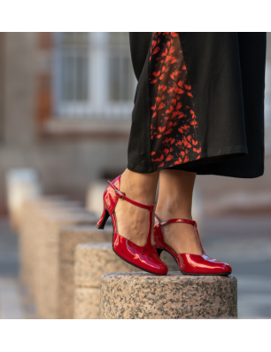 Chaussures Rouges Merlet - NINA 1974-222 - FAME La Maison De La Danse