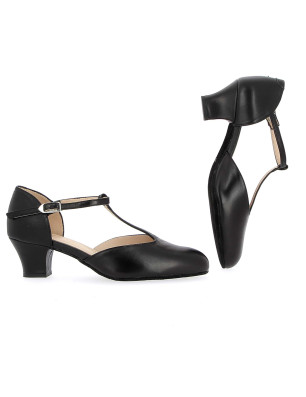 Chaussures de flamenco Noires Merlet - EVA 001 - FAME LA MAISON DE LA DANSE