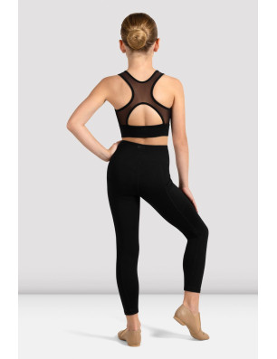 Haut court zippé Shan pour fille Crop Top Bloch CZ4245 - FAME LA MAISON DE LA DANSE