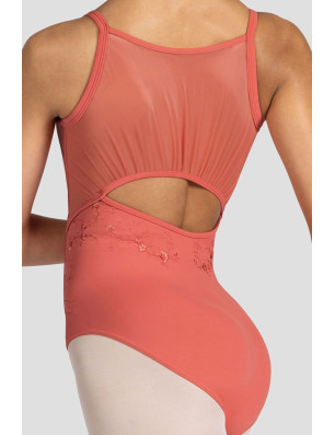 Justaucorps à encolure dégagée florale Zinnia pour femme Bloch L3307 - FAME LA MAISON DE LA DANSE