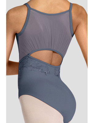 Justaucorps à encolure dégagée florale Zinnia pour femme Bloch L3307 - FAME LA MAISON DE LA DANSE