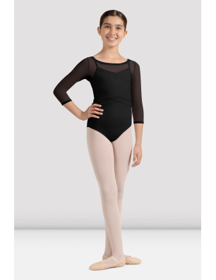 Haut à manches 3/4 Mirella Miami pour fille Bloch M746C - FAME LA MAISON DE LA DANSE