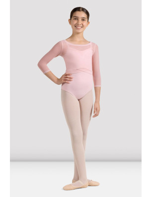 Haut à manches 3/4 Mirella Miami pour fille Bloch M746C - FAME LA MAISON DE LA DANSE