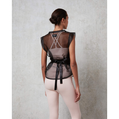 Tunique transparente à nouer Repetto S0656 - FAME LA MAISON DE LA DANSE